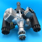 DLE170ML Ultra Light Power Umbrella Gasoline Paragliding Engine Dual Cylinder Natural Air Cooled Electric Starting Generation